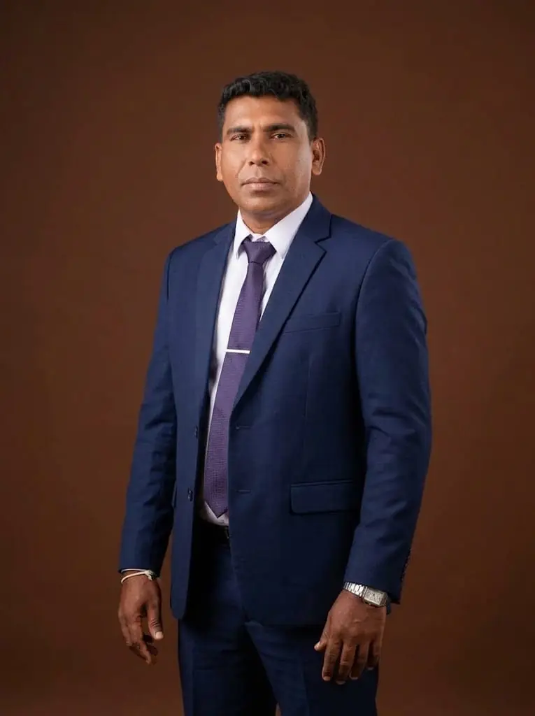 Mr. Thilak D Disanayaka, Head of Operation of Eco Agro Cultivation