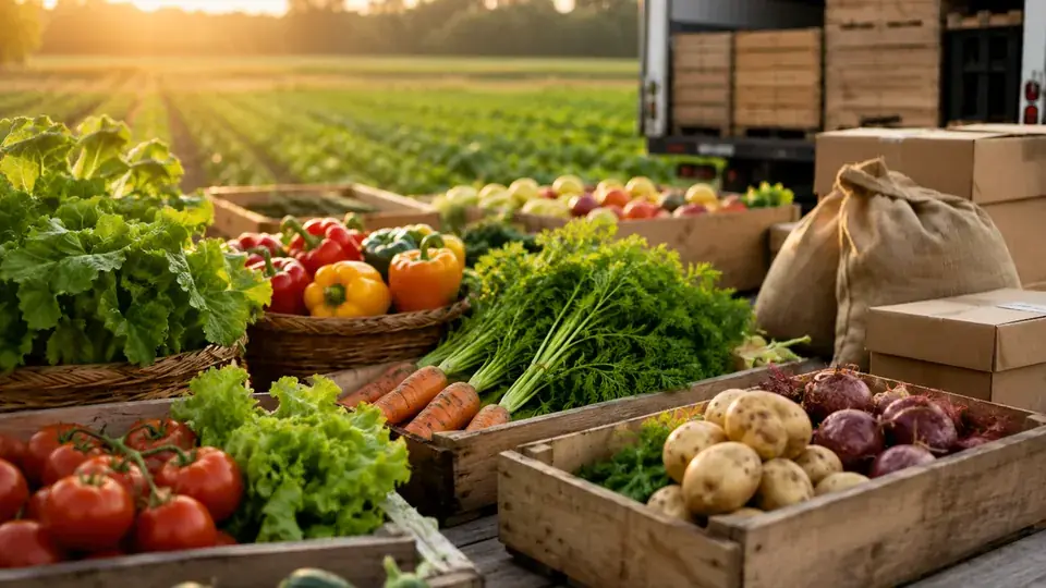 Harvest and distribution workflow